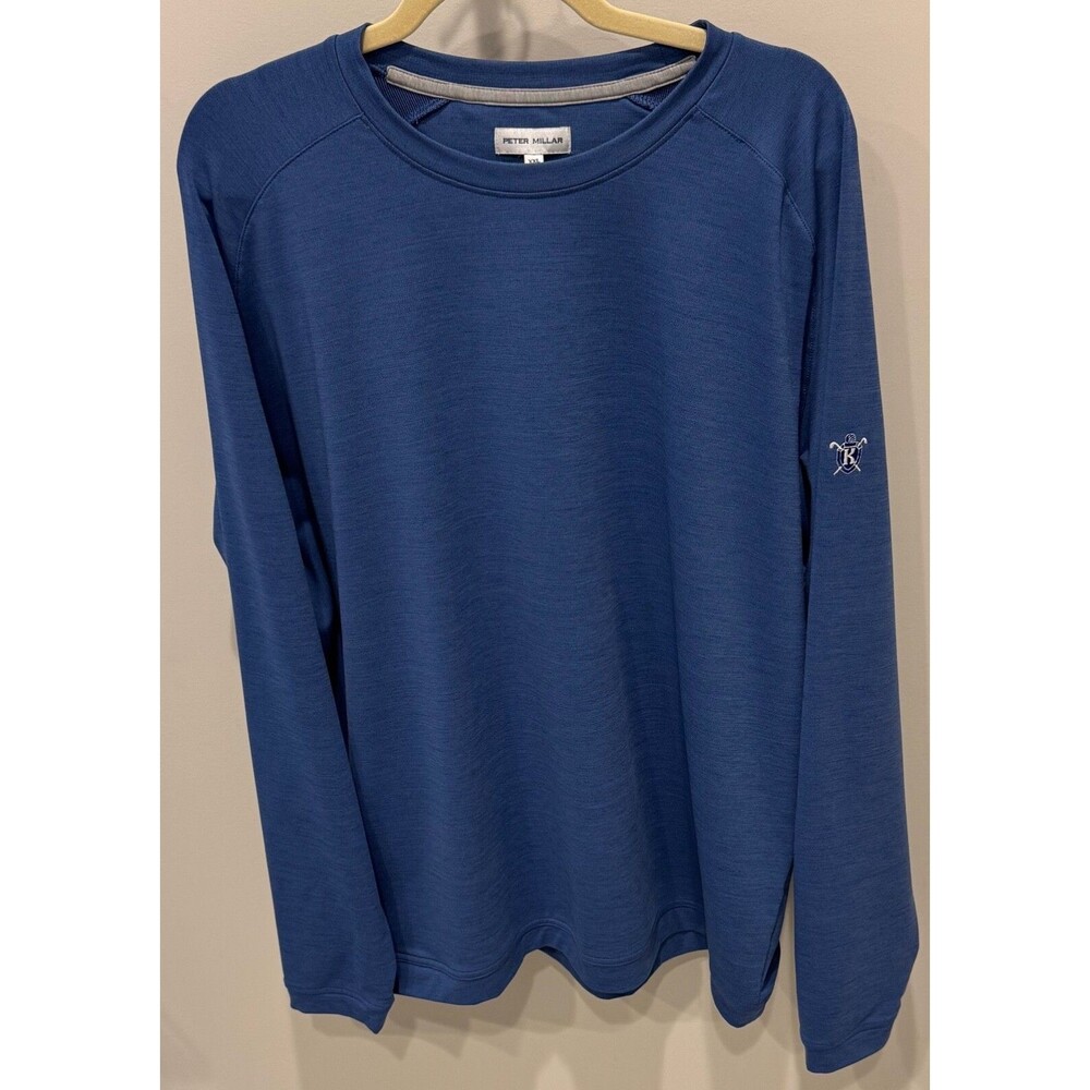 Knollwood Club (Lake Forest IL) - Peter Millar Sweatshirt - Men's Size XXL  Blue